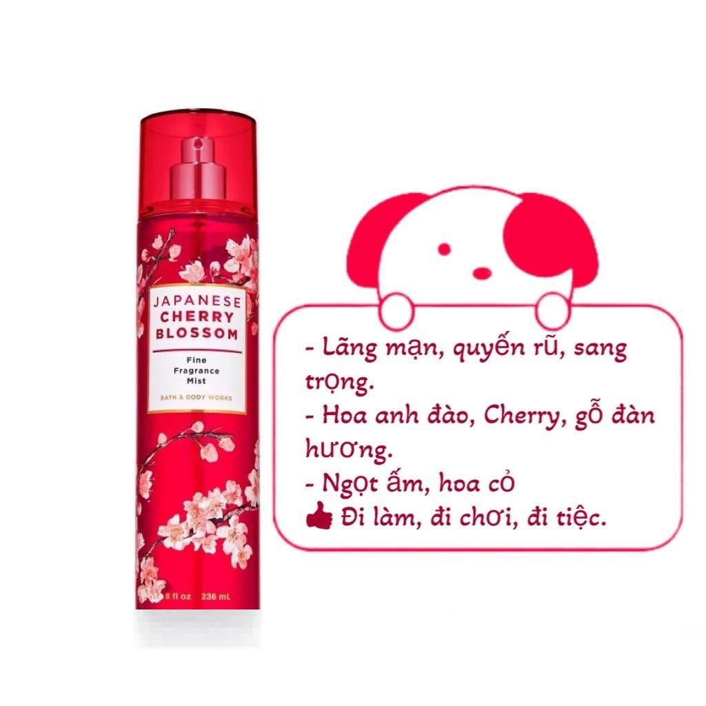 Xịt Thơm Toàn Thân Body Mist Japanese Cherry Blossom 236ml