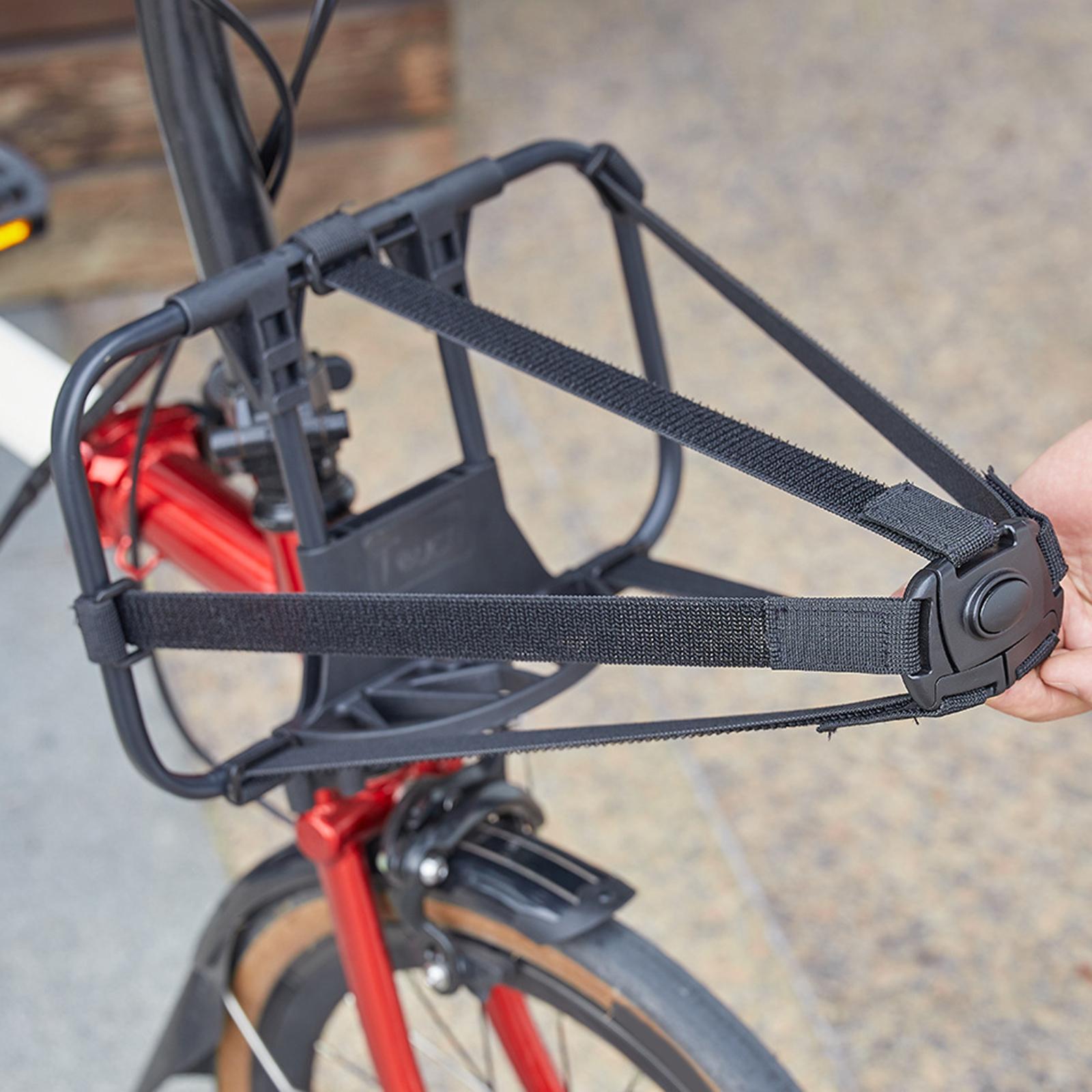 Folding Bike Carrier Bracket Front Carrier Frame bike Front Rack for Backpack