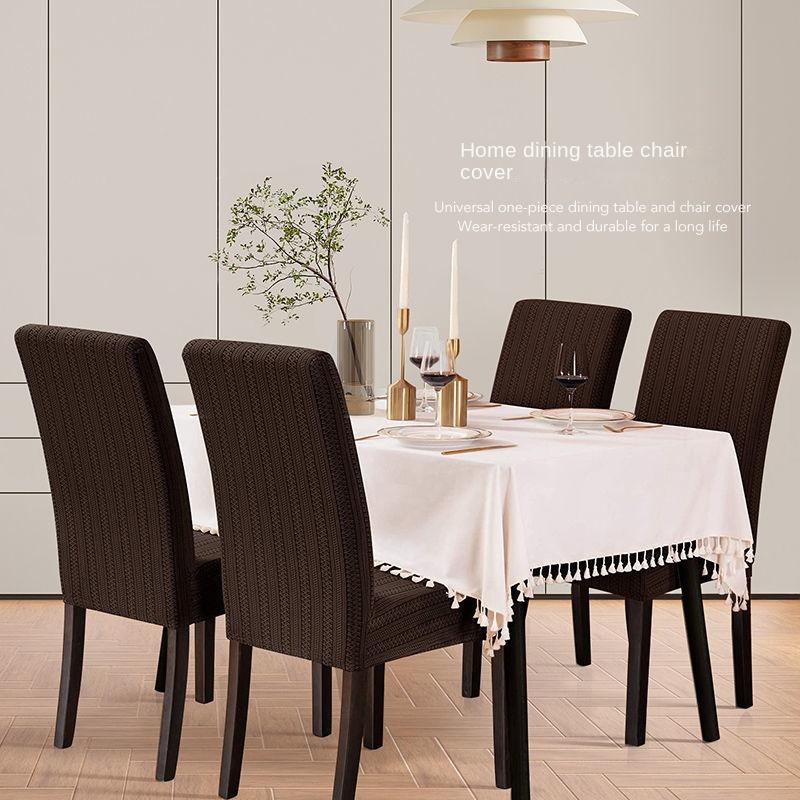 Vỏ Bọc Ghế Ngồi Bàn Ăn Co Giãn Dày Dặn Tiện Dụng Cho Gia Đình