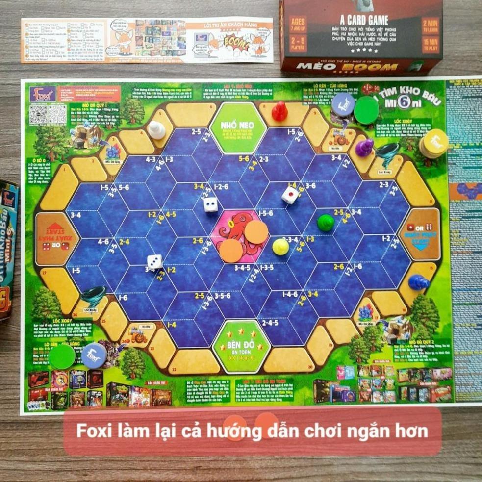 Boardgame Đi Tìm Kho Báu Mini 6 - Foxi