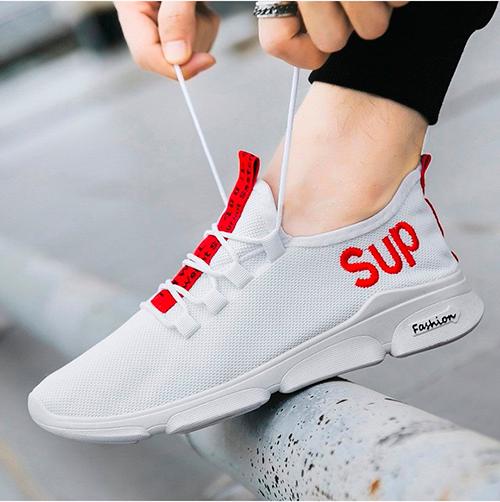 Giày Sneaker Nam Trắng - S69-TĐ