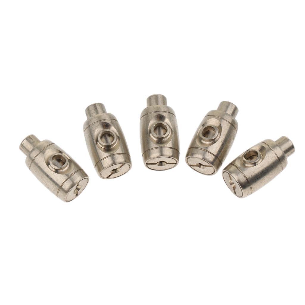 5x Cupronickel Trombone Spit Valve Accessory for Brass Instrument