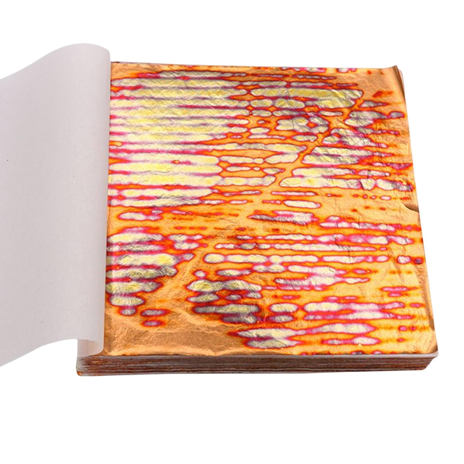 Leaf Foil Sheets Multicolor Frame Style A