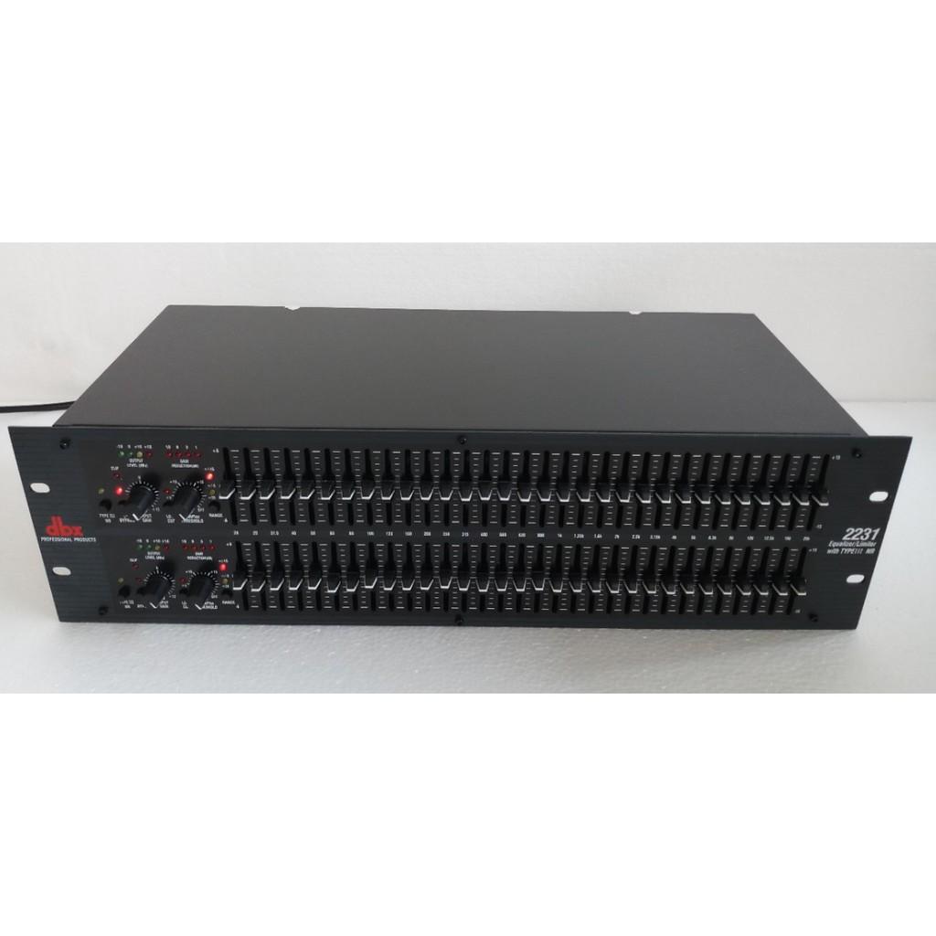 Lọc âm EQ DBX - 2231, Bộ equalizer 2 tầng DBX