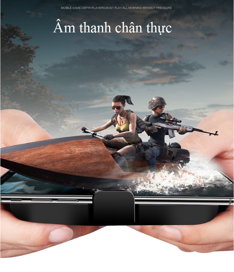 Tay Cầm Chơi Game Kiêm Sạc Dự Phòng Có Loa Bluetooth CZ-101 - Hàng Nhập Khẩu