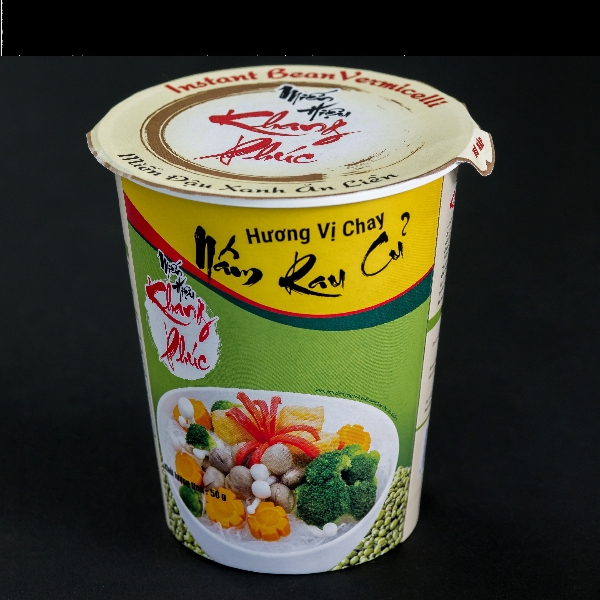 Miến ly ăn liền hương vị chay nấm rau củ