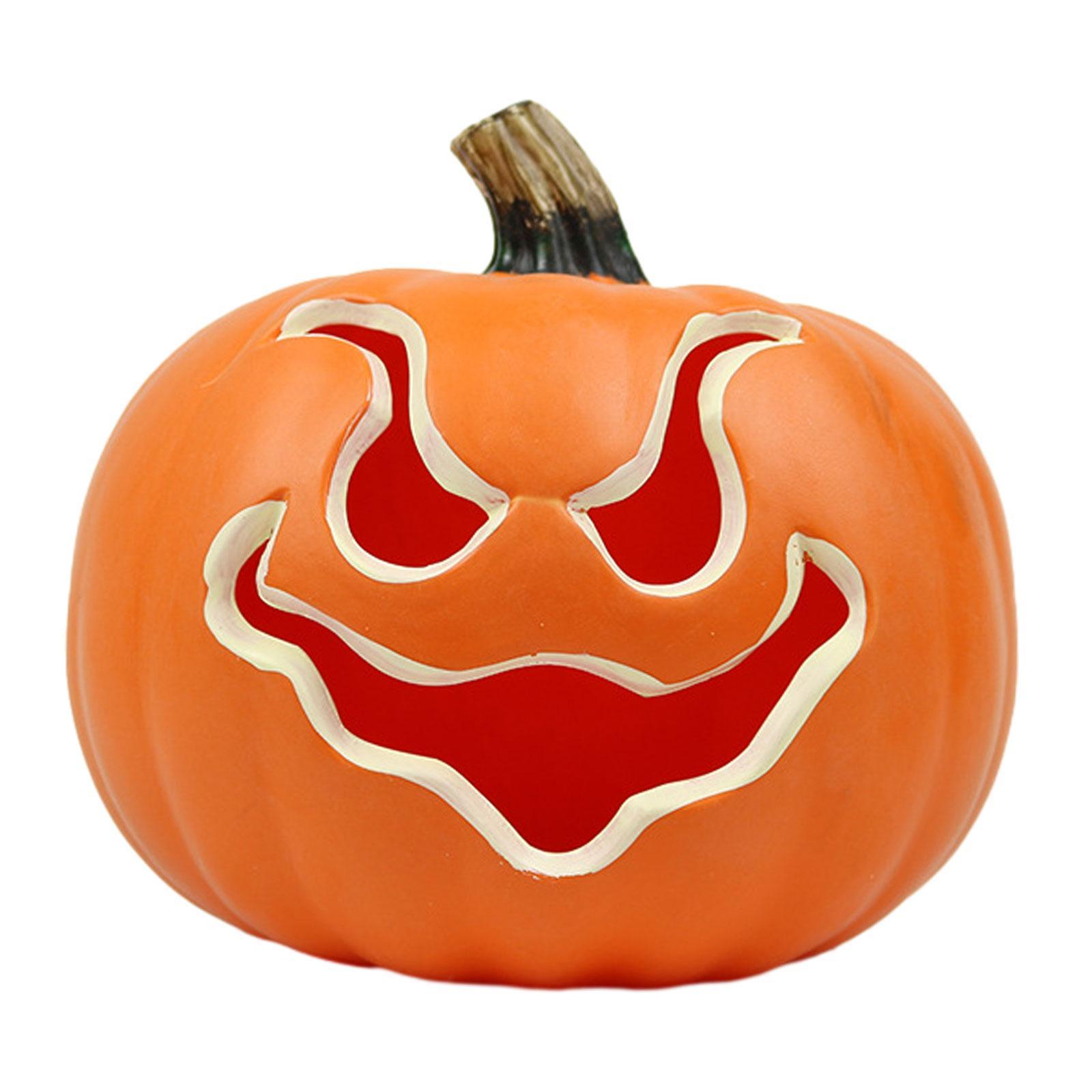 Halloween Pumpkin Lantern for Haunted House Harvest Thanksgiving Decoration