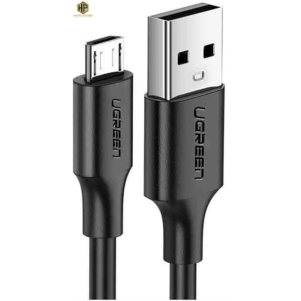 Ugreen 60135 - Cáp sạc nhanh 2.4 A dài 0,5m chuẩn Micro USB cao cấp- Hàng Chính Hãng