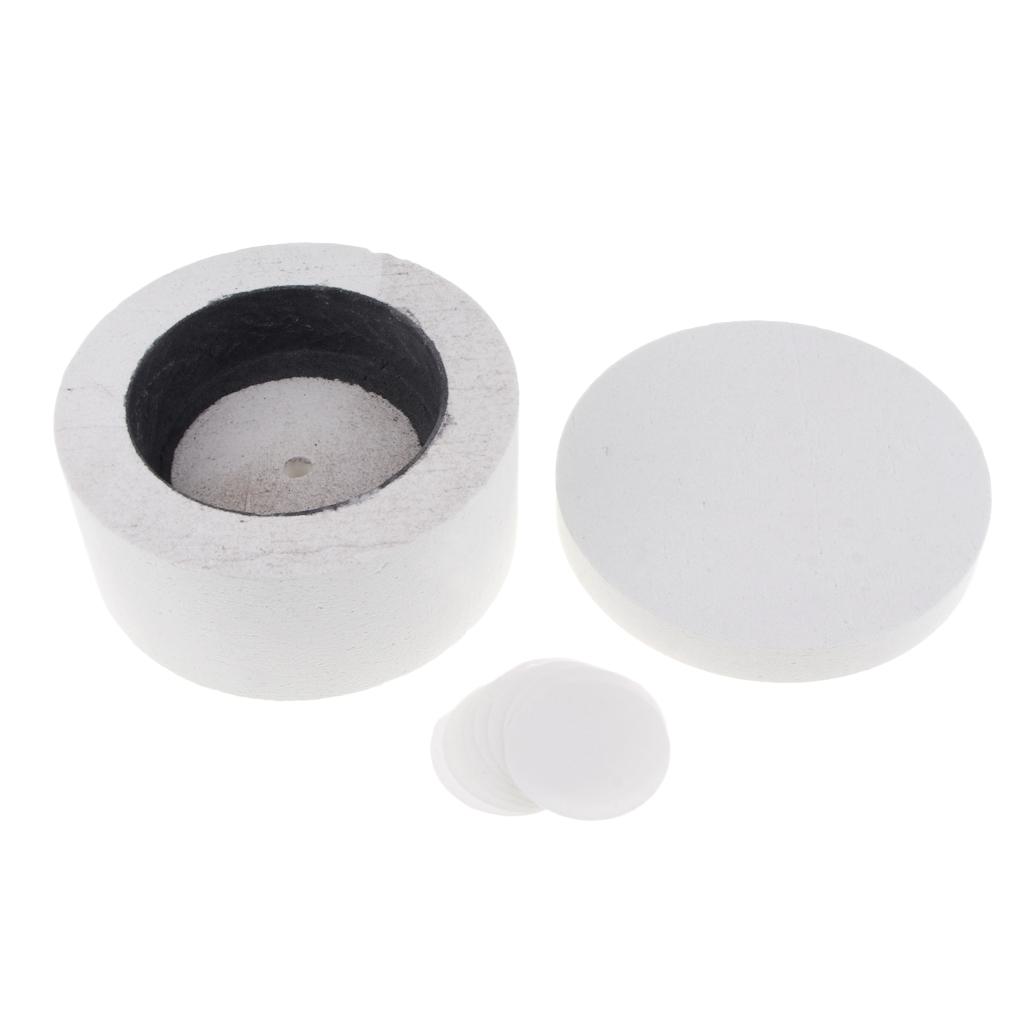 Large Microwave Kiln for Fusing Glass Jewelry Supplies - Pro Convenience Easy DIY Jewelry Glass Fusing Tools Kiln for Beginners Adults