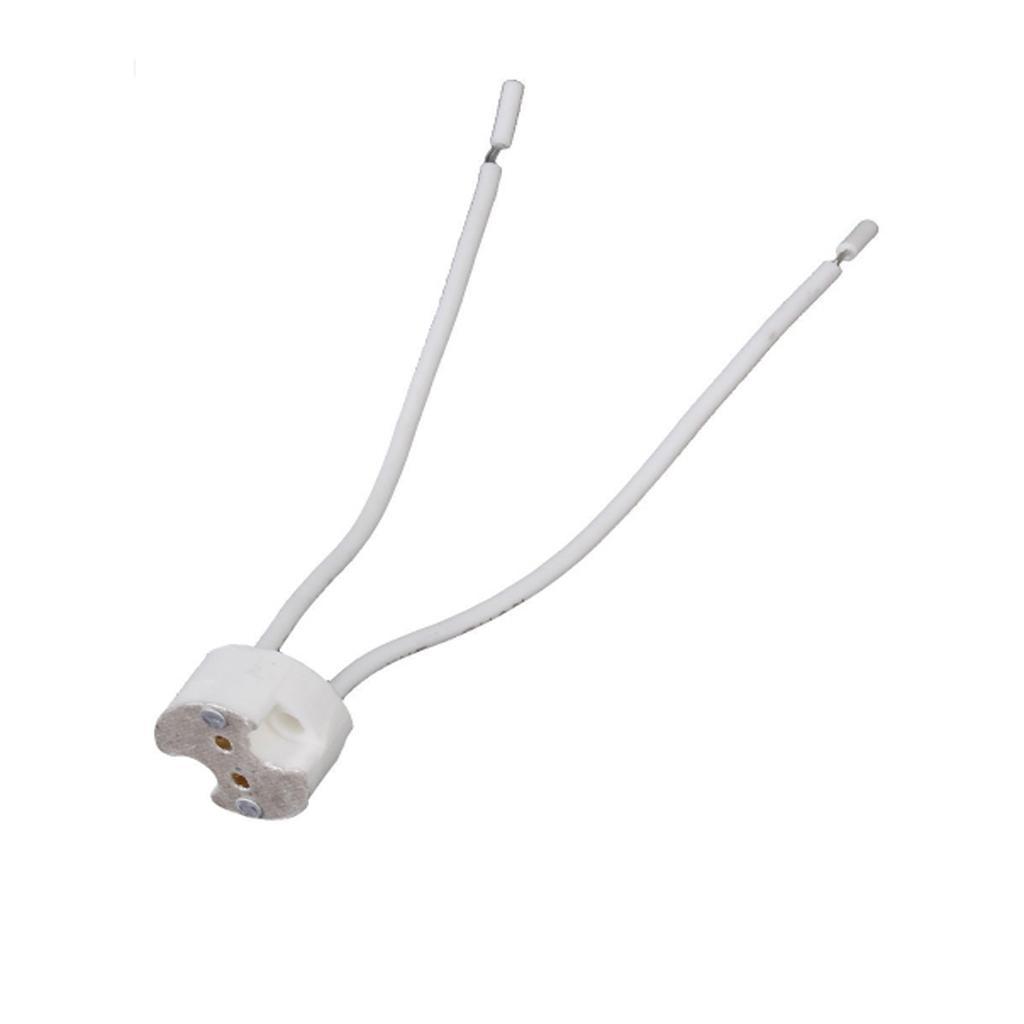 10pcs Lamp Base Holder Adaptors 4 Inch Wire Connector For MR16 G4 Light Bulb