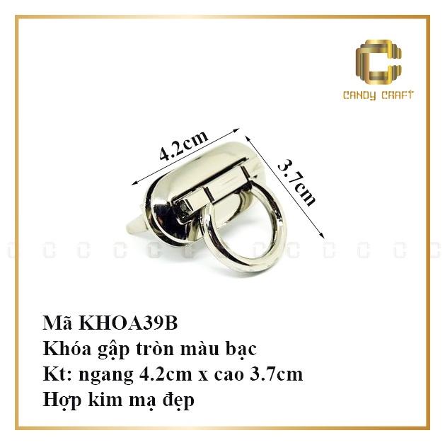 KHÓA GẬP TRÒN 4.2CM