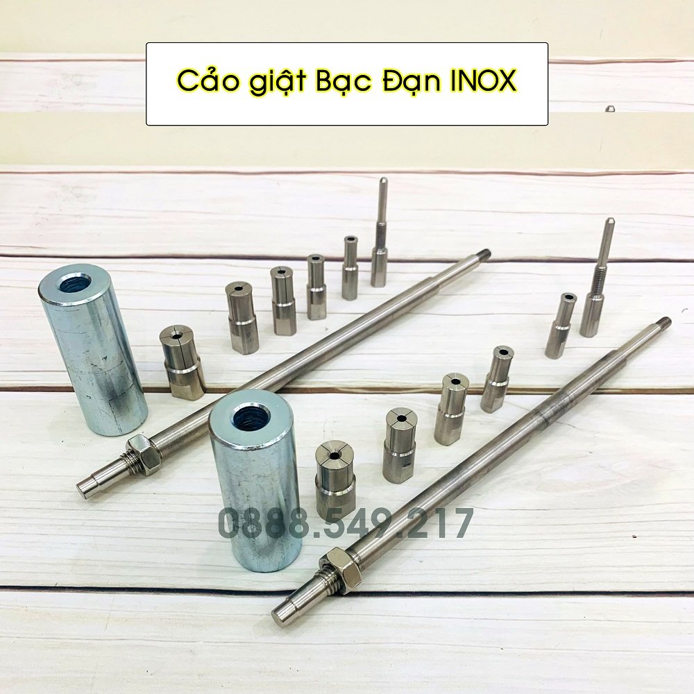 Cảo Giật Bạc Đạn Xe Máy 6 Đầu 100% Inox