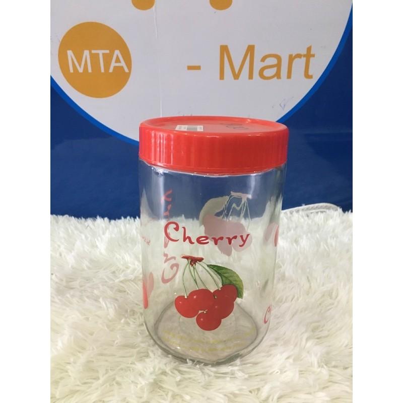 Hũ thuỷ tinh hình quả cherry