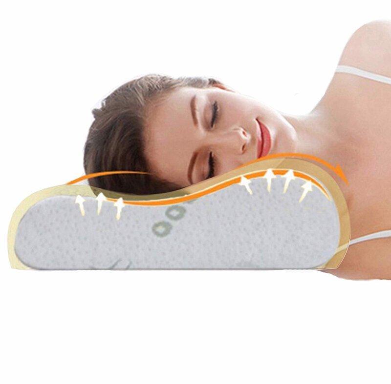 Gối Ngủ Dreamzie Hỗ Trợ Giảm Đau Cổ Vai Gáy, Dreamzie Pillow, 60x40 Chống Thoái Hóa Đốt Sống Cổ, Chuẩn EU, Nhập Đức