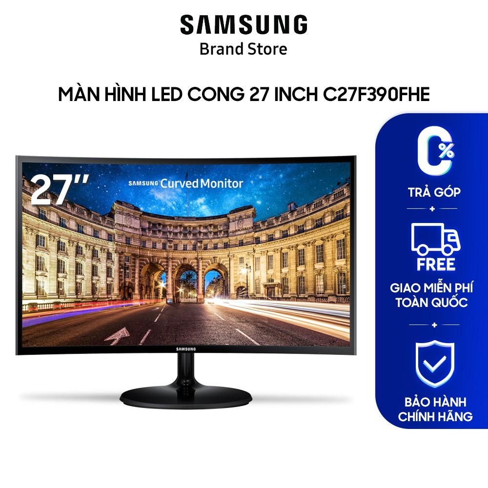 Màn hình LED cong Samsung C27F390FHE - Hàng chính hãng