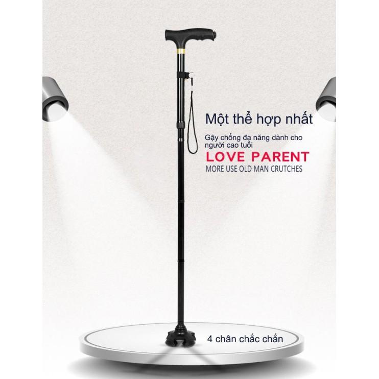 Gậy chống tay kèm đèn led đa năng - ShopToro - AsiaMart