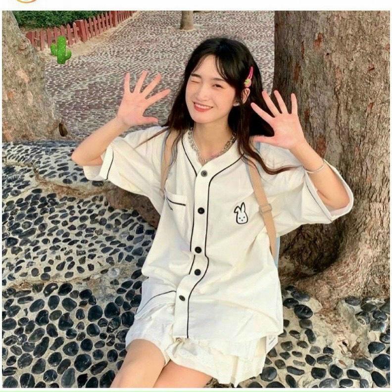 ÁO KIỂU SƠ MI NỮ TAY NGẮN SIÊU XINH THỜI TRANG TRẺ TRUNG HOT HIT