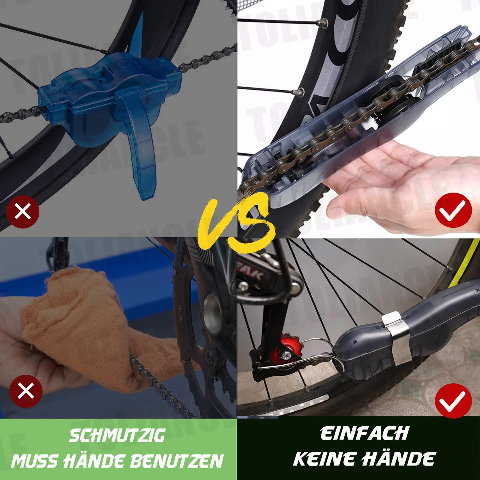 Bộ Vệ Sinh Xích Xe Đạp - Dụng Cụ Vệ Sinh Xích Xe Đạp - Thích Hợp Cho Mọi Loại Xe Đạp