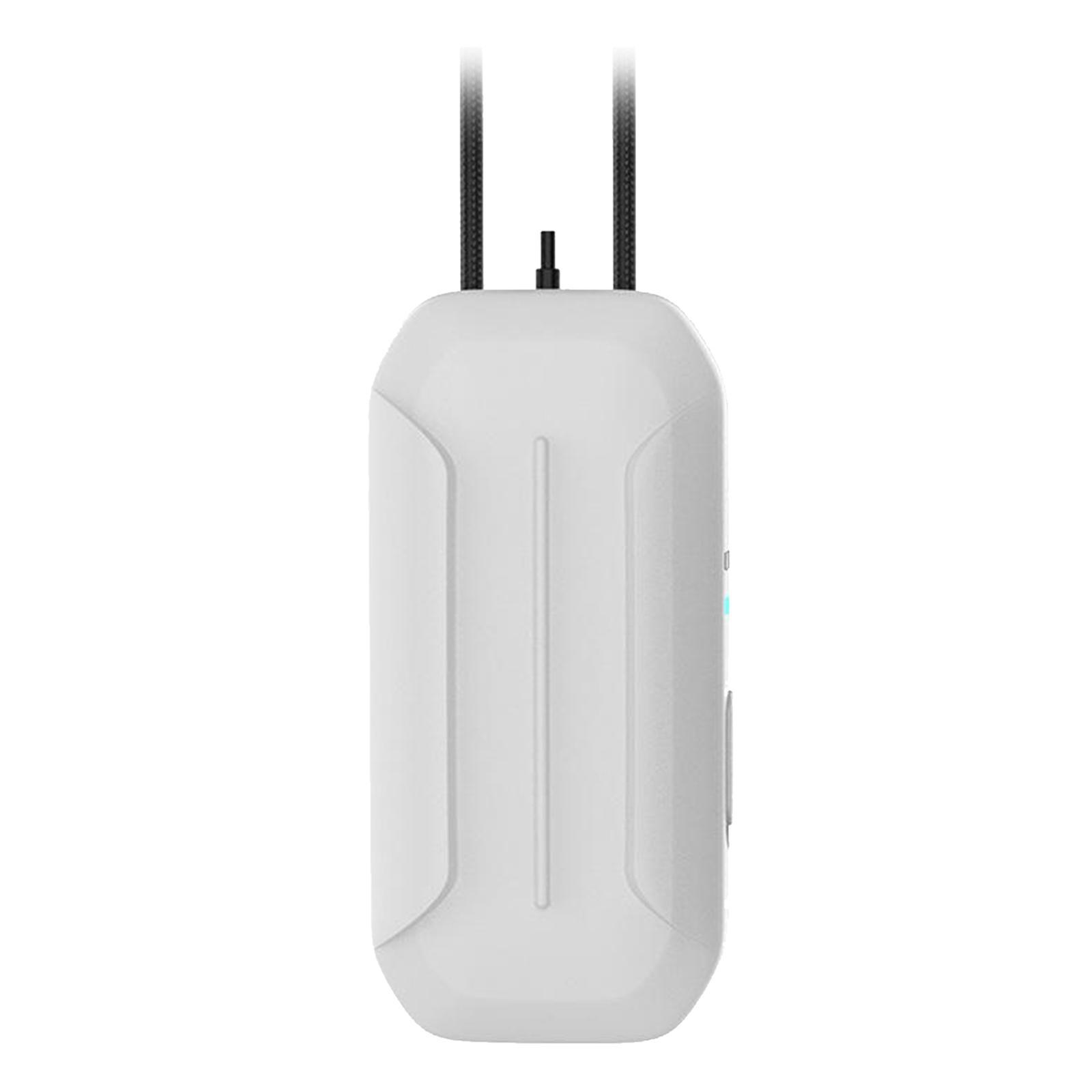 Portable Air Purifier Mini Air Necklace Negative Ion Air Freshener White