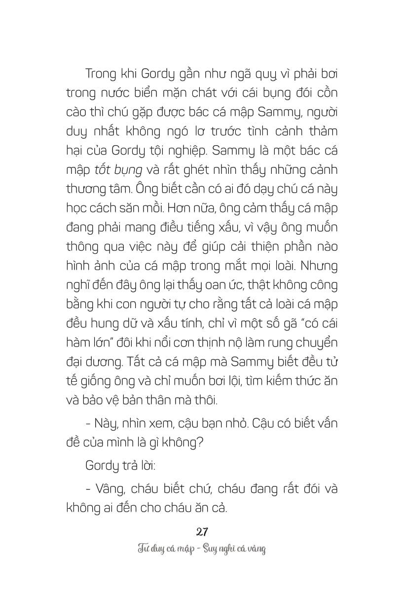 Sách Tư Duy Cá Mập Suy Nghĩ Cá Vàng (Tái Bản 2022)