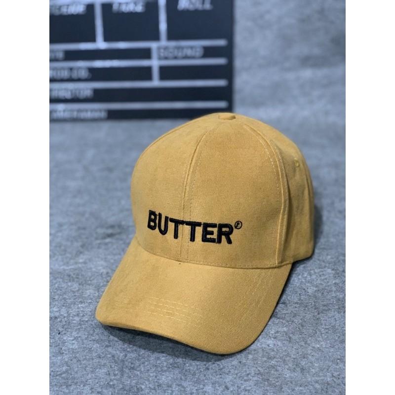 NÓN KẾT NHUNG - BUTTER - Mũ lưỡi trai thời trang