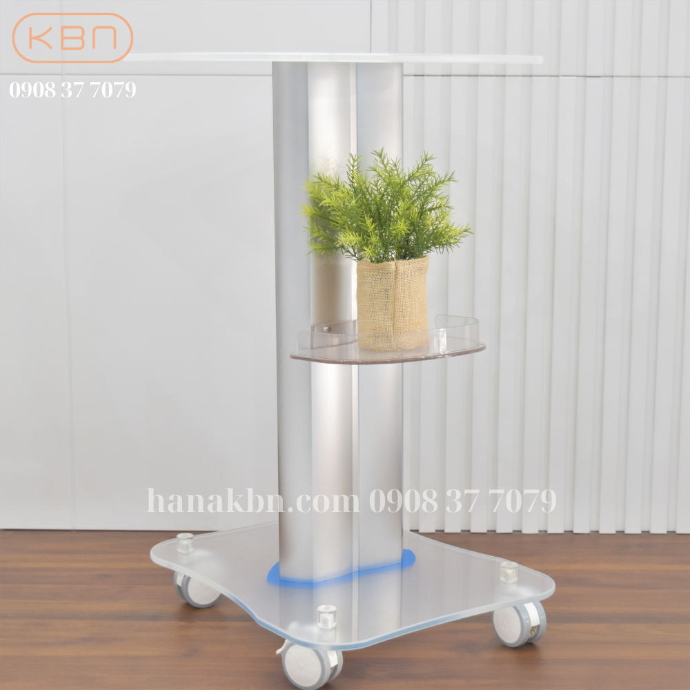 Hình ảnh Chân Máy Thẩm Mỹ HD7 Bóng Mờ - Kệ Để Máy Thẩm Mỹ - 2 Tầng Cao 72cm