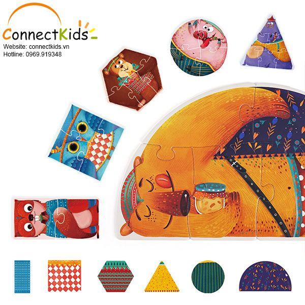 Bộ Xếp Hình Đầu Đời Cho Bé 2+ - MY FIRST PUZZLE TOI