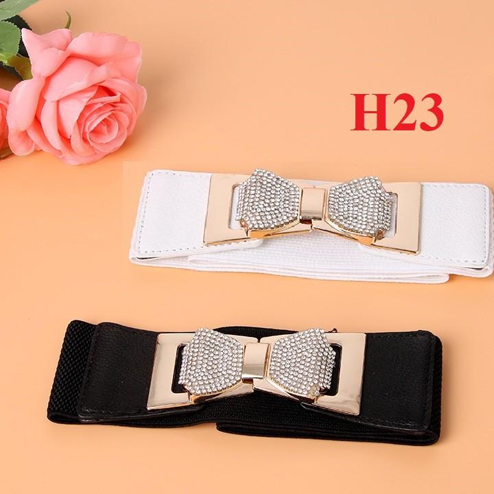 10 mẫu dây đai nịt váy đính đá 6cm siêu xinh