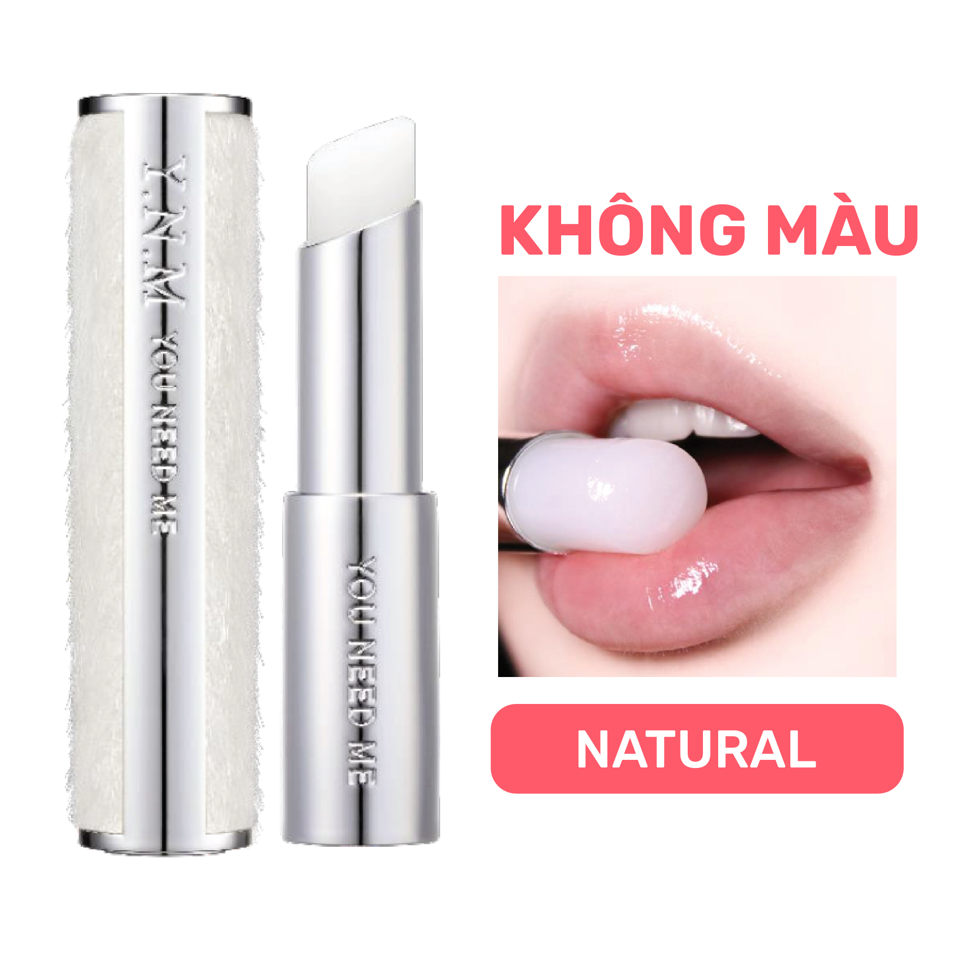 Son dưỡng môi không màu YNM Natural Melting Honey Lip Balm Không Màu 3g