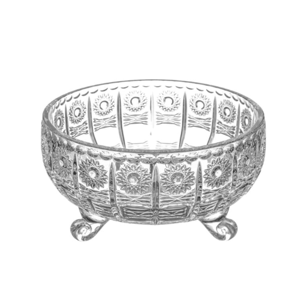 Tô 3 chân M57 12.5cm Crystal Bohemia Hàng chính hãng