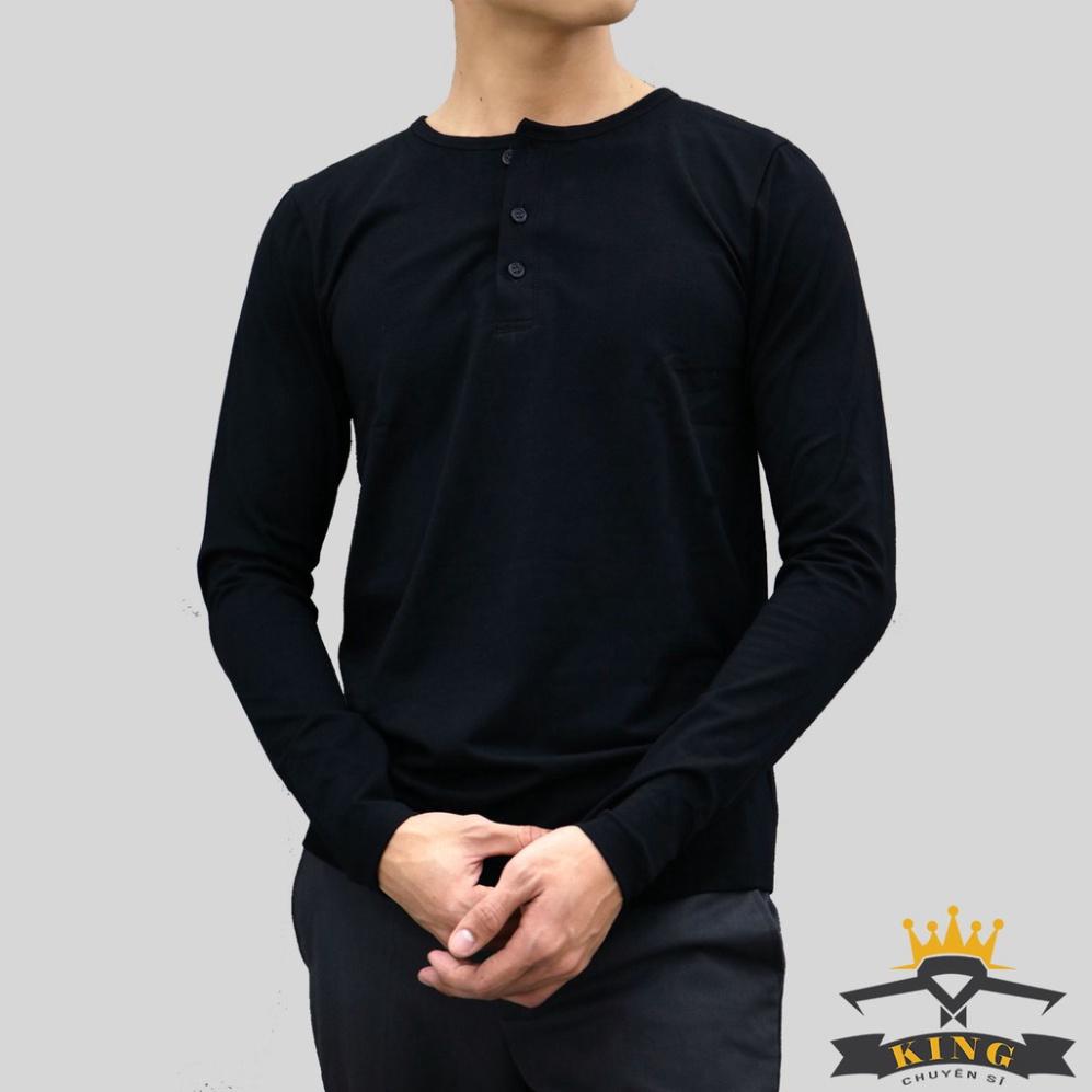 Áo thun nam tay dài Dáng body giữ nhiệt