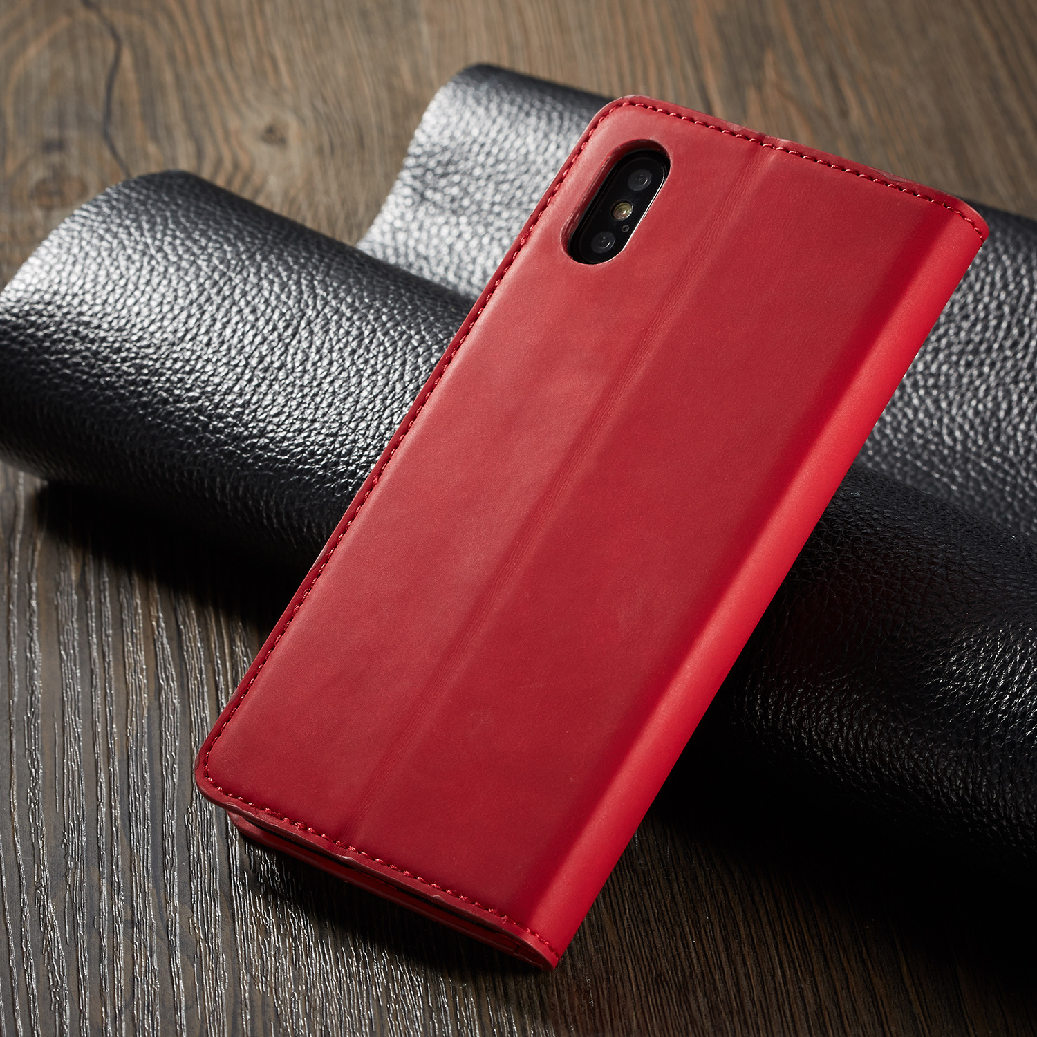 Bao da dành cho iPhone XS Max dạng ví chính hãng Forwenw cao cấp - Hàng nhập khẩu