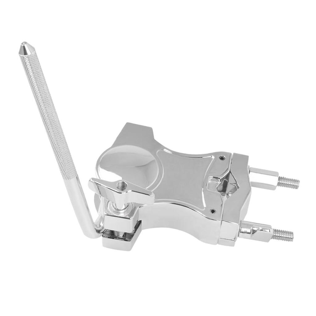 2Pieces Tom Drum Stand Holder Drum Support Metal Drum Set