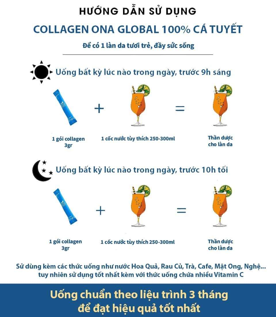 Combo 6 Hộp Collagen Cá Tuyết Cocayhoala ( Mua 6 tính tiền 5) làm đẹp da, căng bóng làn da, chống lão hóa, làm sáng da hàng chính hãng