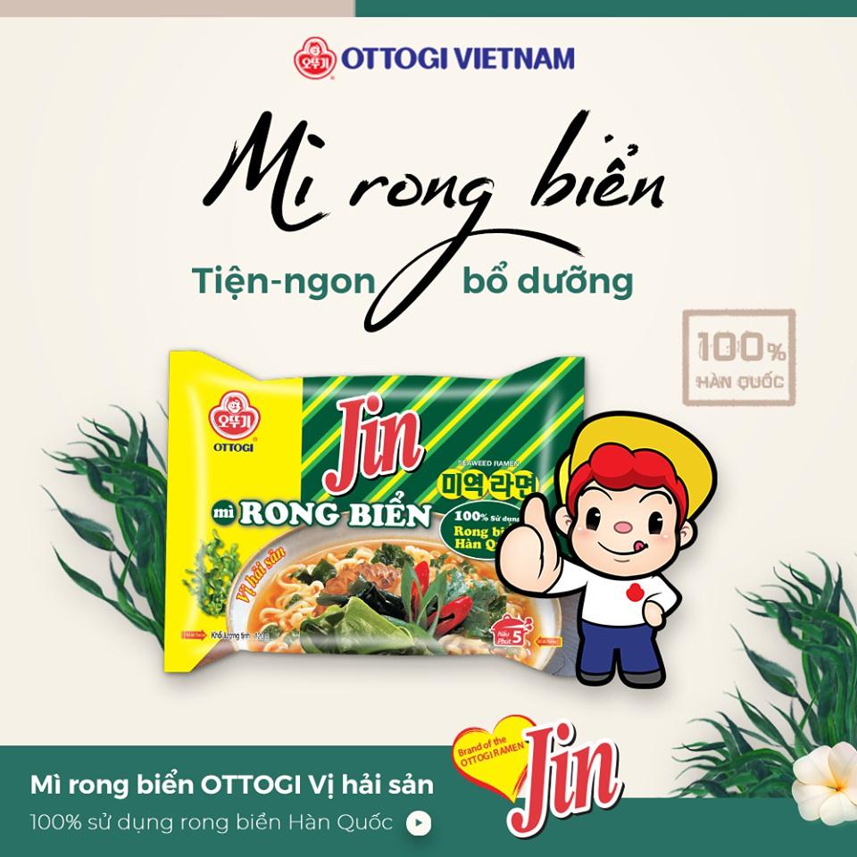 Lốc Mỳ Jin Rong Biển Ottogi 600g