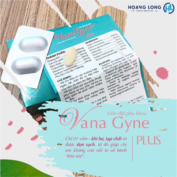 Viên Đặt Phụ Khoa VanaGyne PLus (12 viên)