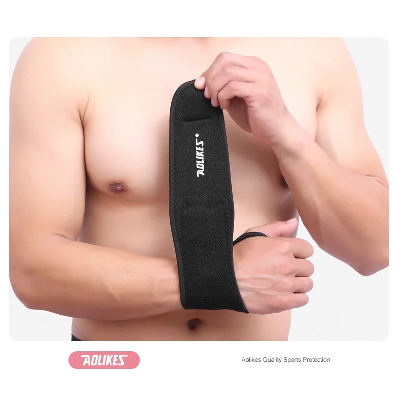 Băng quấn bảo vệ cổ tay AOLIKES-1030 Băng cổ tay đá nóng hỗ trợ trị liệu chấn thương cổ tay