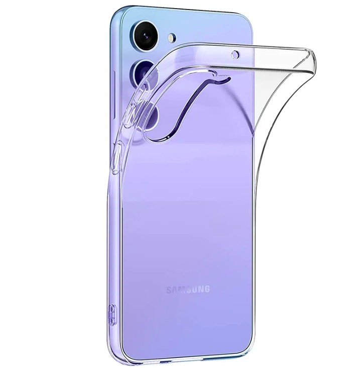 Ốp lưng dẻo silicon cho Samsung Galaxy A15 hiệu Ultra Thin (siêu mỏng 0.6mm, chống trầy, chống bụi) - Hàng nhập khẩu