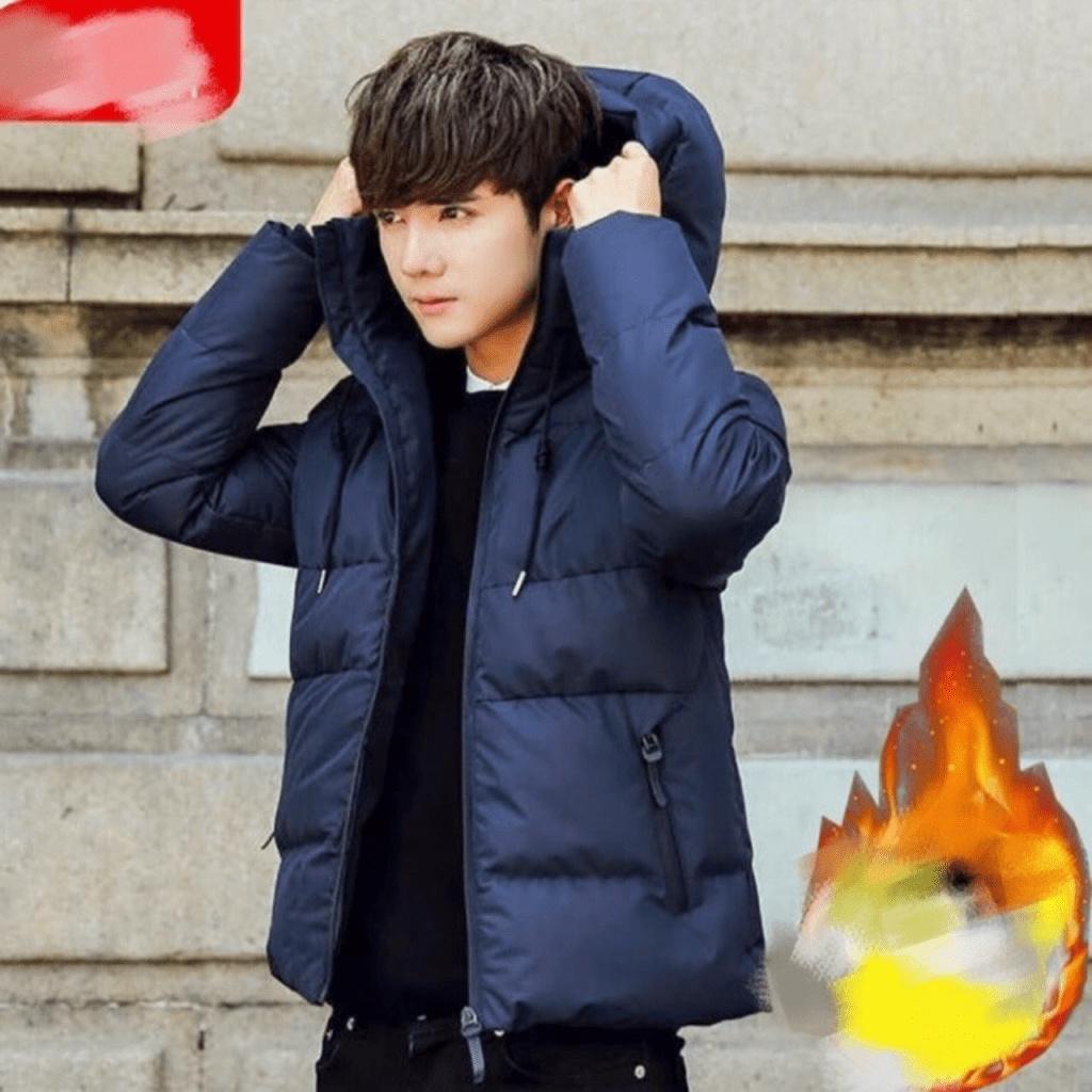 ÁO KHOÁC PHAO NAM CÓ NÓN LOGO THÊU SIÊU ĐẸP CHO AE HÀNG QC BBB FASHION
