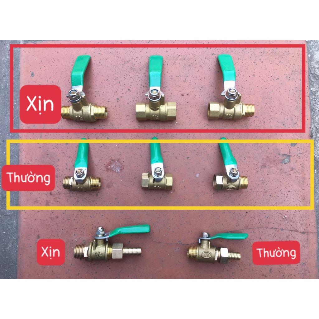 Van khóa ren M13 (1/4') , van gạt ren 1/4