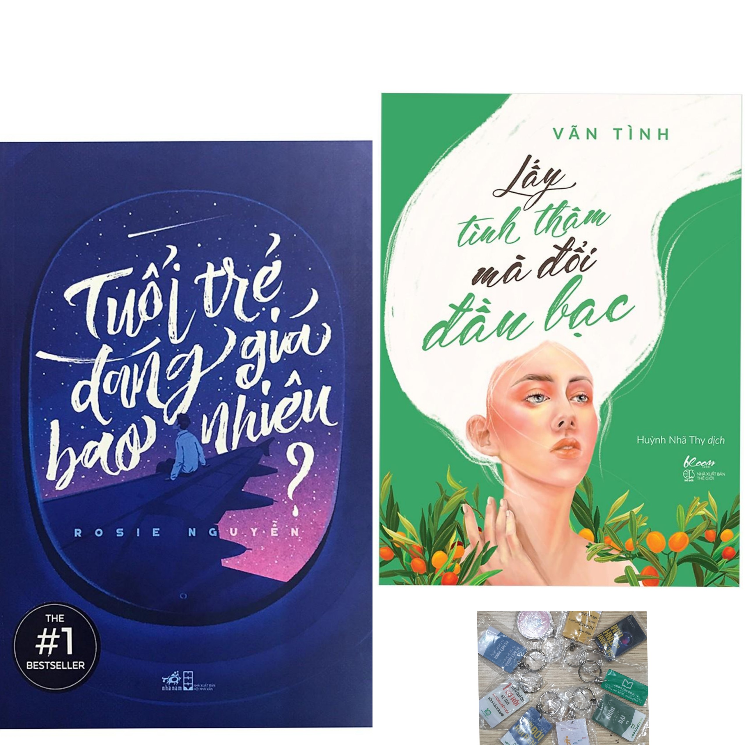 Combo Sách Văn Học Hay : Tuổi Trẻ Đáng Giá Bao Nhiêu + Lấy Tình Thâm Mà Đổi Đầu Bạc / BookseetMK