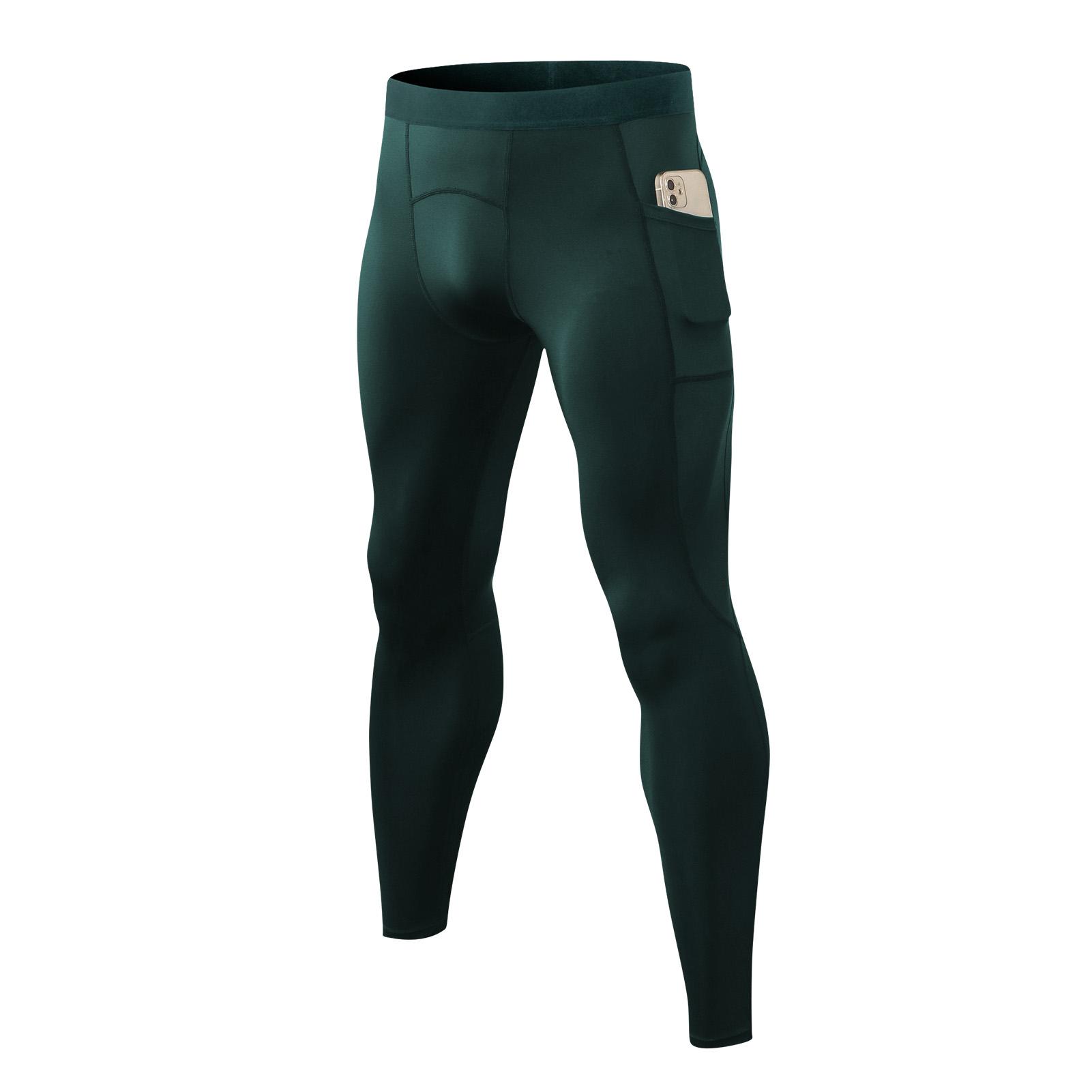 Quần Legging Thể Thao Thoáng Khí Có Dây Rút Có Túi Chống Thấm Nước Cho Nam