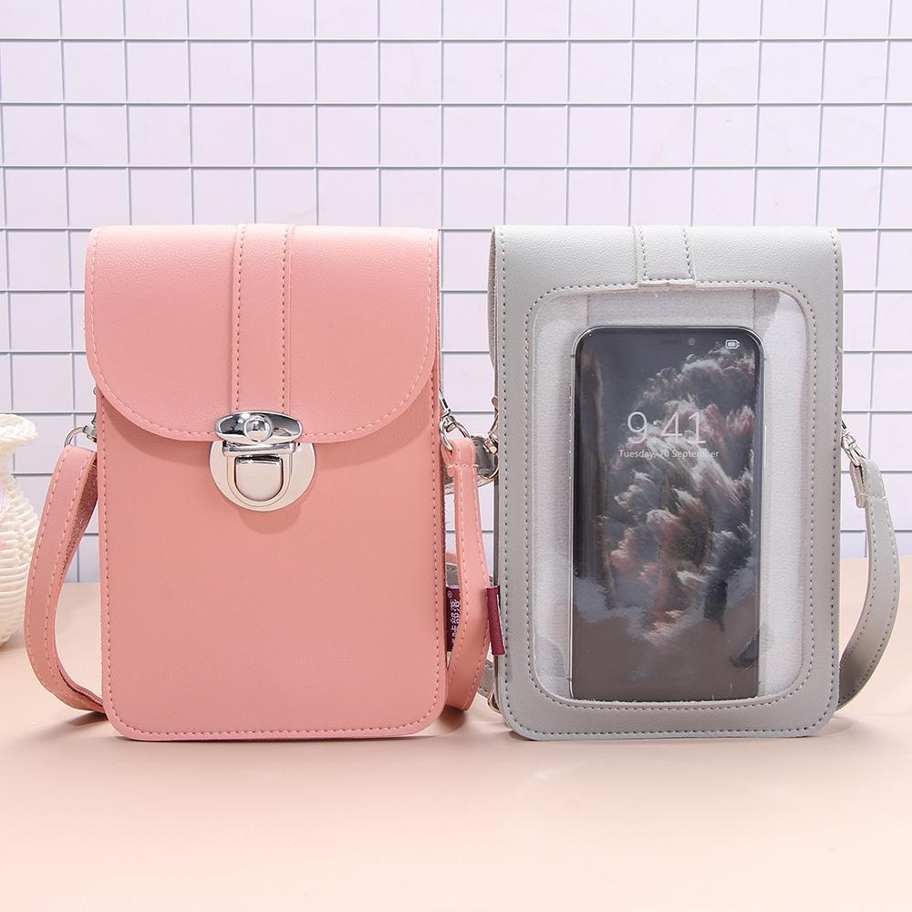 Túi Đựng Điện Thoại Di Động Phong Cách Vintage Tiện Dụng Cho Nữ