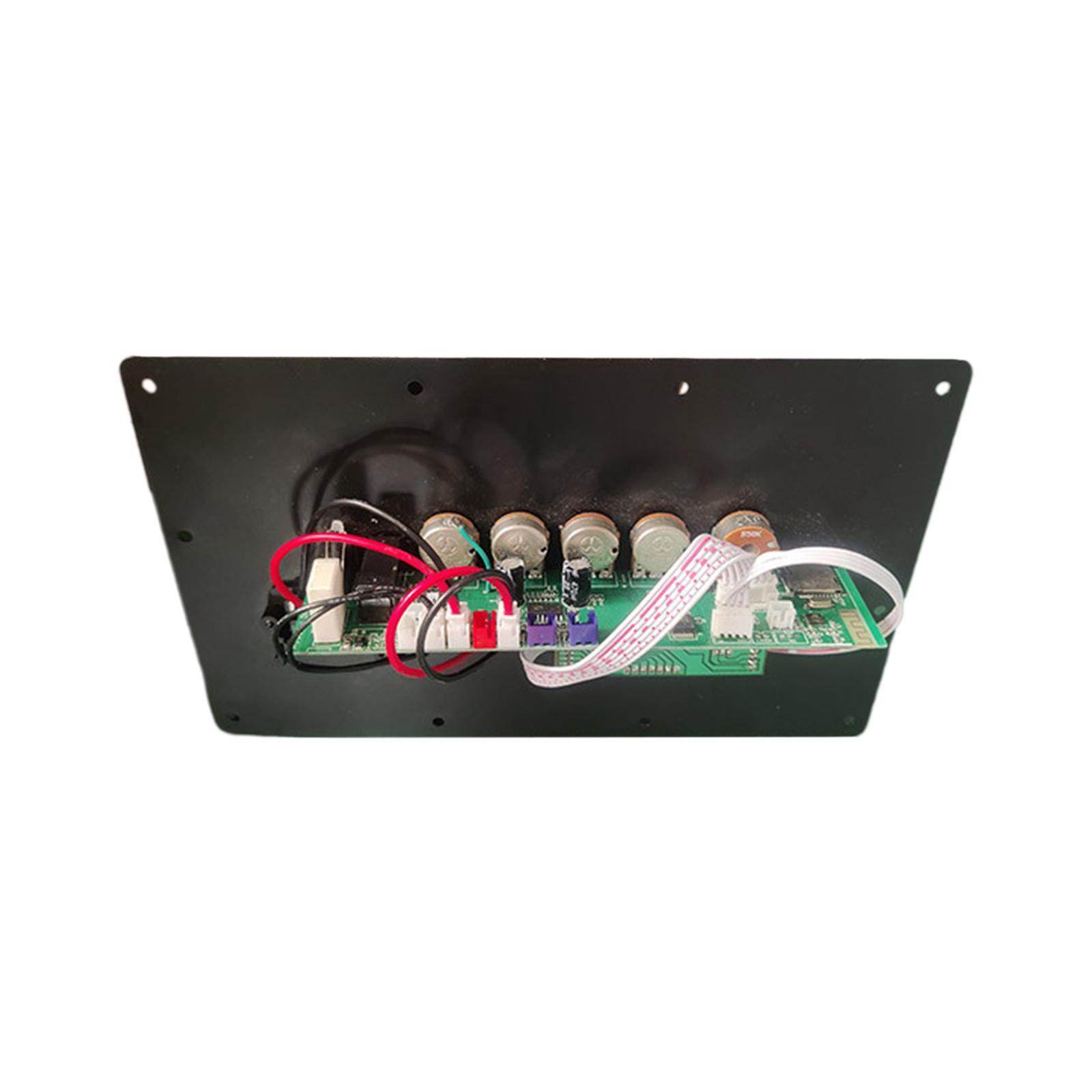Audio Amplifier Board Dual Channel Support Microphone High Power HiFi Sound 30-120W Power Amplifier Board for Computers Notebooks Home Audio