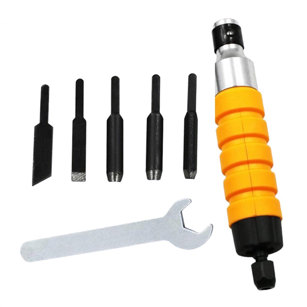 7Pcs Electric Carving Tool Wood Carving Machine Woodworking Tools Set