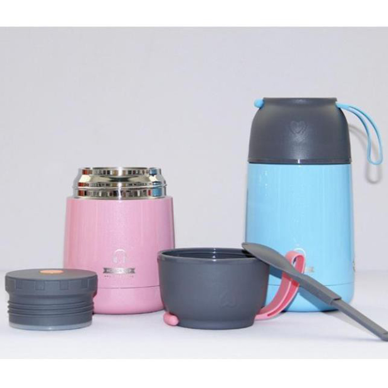 Bình Giữ Nhiệt Dung Tích Lớn 620ML Chất Liệu Inox 304 An Toàn Và Bền Bỉ Ủ Cháo Nhuyễn Giữ Nhiệt Nước Nóng Lanh Tốt Có Quai Xách Tiện Lợi Nhiều Màu Đẹp
