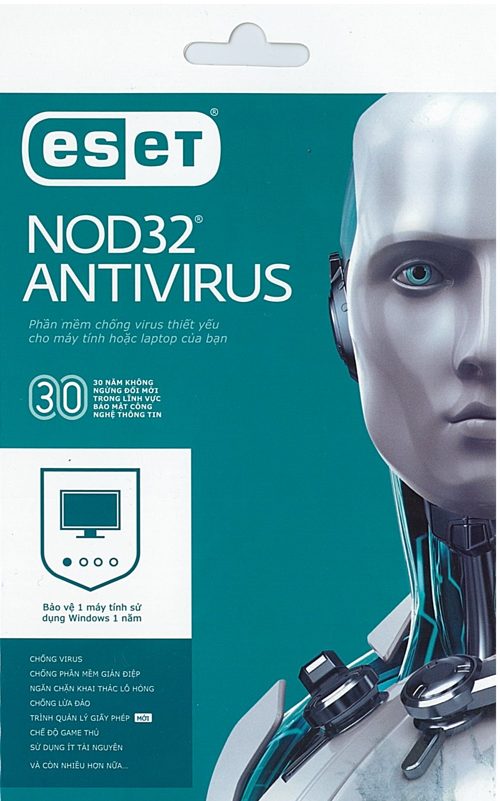 Phần mềm diệt Virus Eset Internet Security 1 User 1 Year - Bản quyền 1 Máy/1 Năm - Hàng Chính Hãng