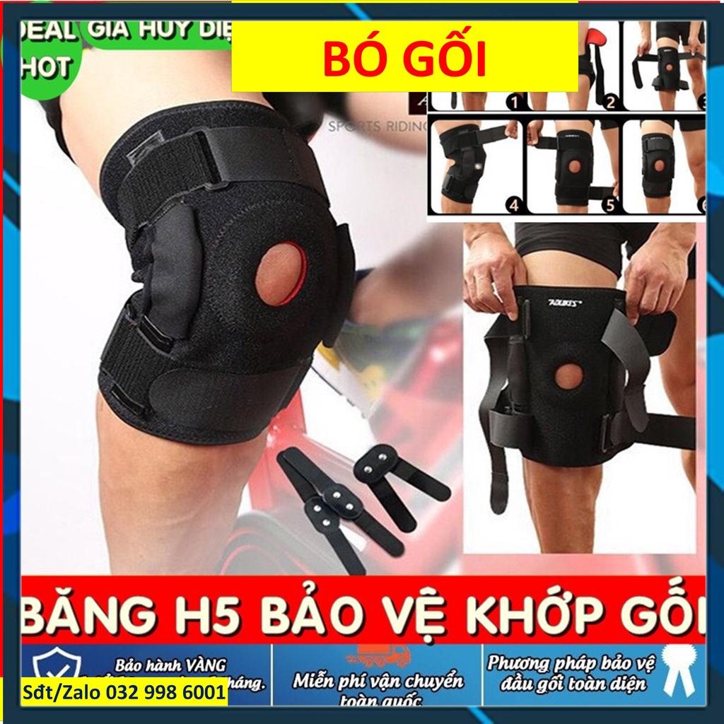 Bó gối thể thao có nẹp Băng gối thể thao Bảo vệ đầu gối chính hãng Aolikes 7618 7912 7915 7908 7907 7909 yeah