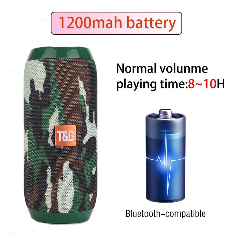 Loa di động không dây không dây Subwwofer SubwoDoat ngoài trời loa âm thanh nổi Stereo hỗ trợ âm thanh nổi FM Radiotf Màu sắc: cộng với