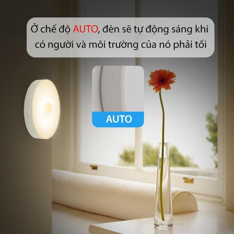 Đèn cảm ứng chuyển động LULINSO, Đèn Led dán tường cảm biến thông minh không dây dán tủ quần áo, cầu thang, phòng ngủ